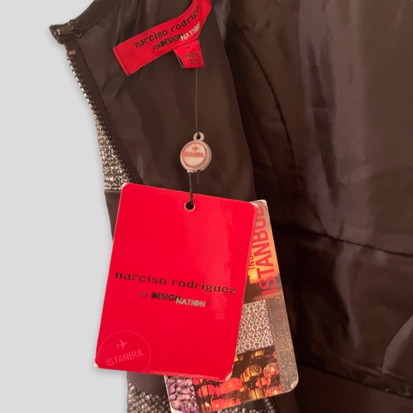 Narciso Rodriquez for Design Nation NWT  Fitted Tweed Dress Size 4 - Picture 6 of 7